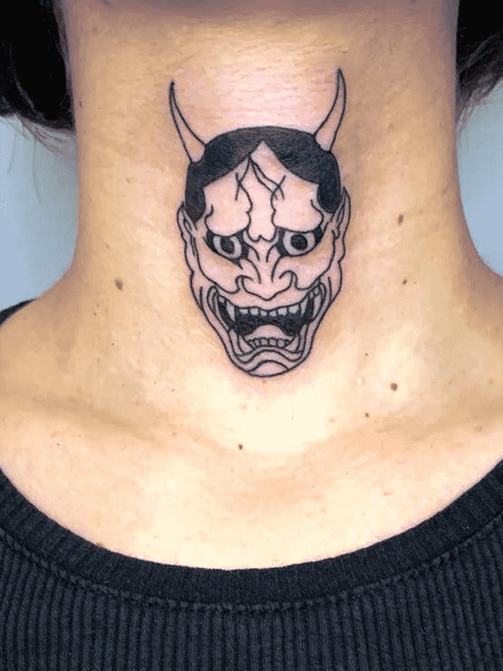 Neck Tattoo Photo