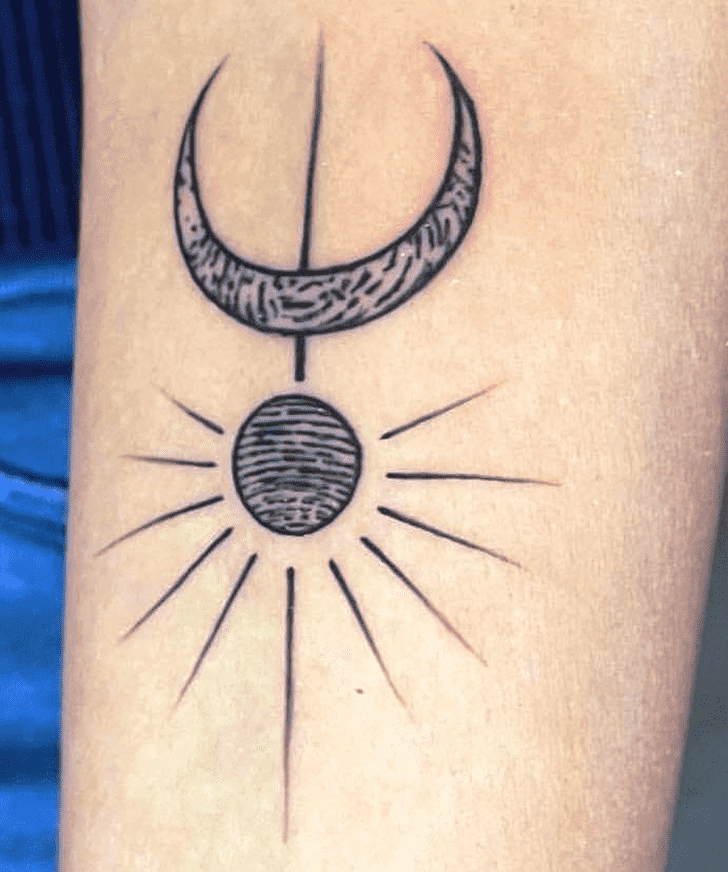 New Moon Tattoo Shot