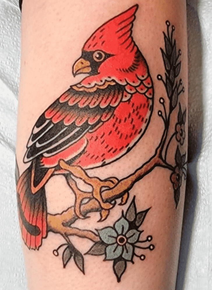 Northern Cardinal Tattoo Photos