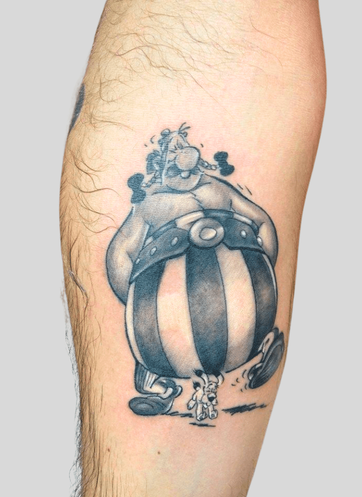 Obelix Tattoo Design Image