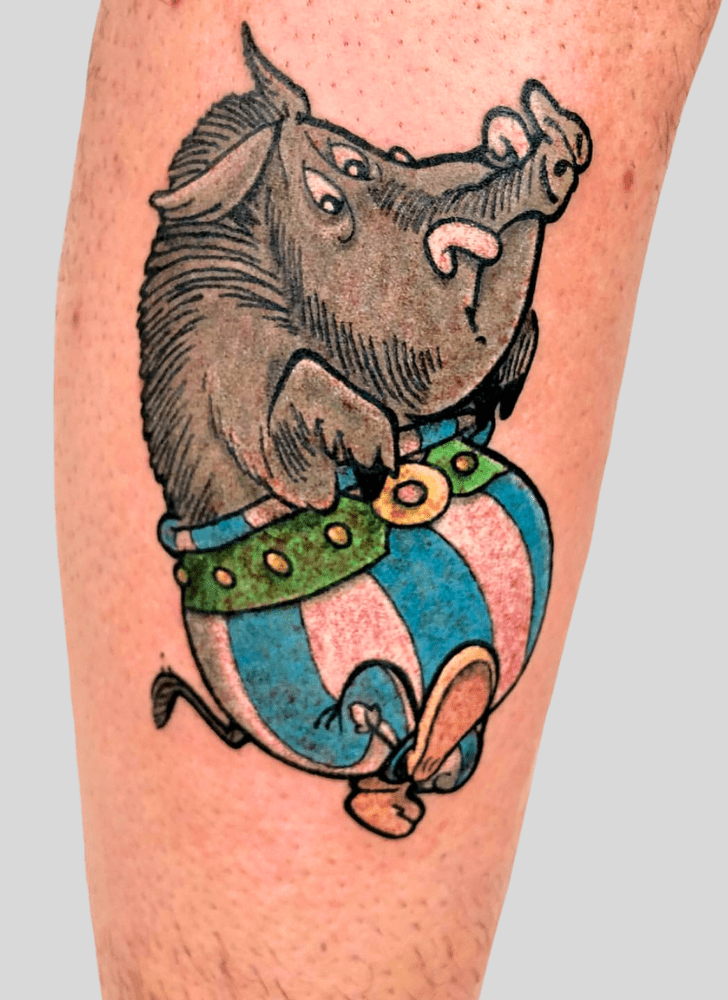 Obelix Tattoo Photograph