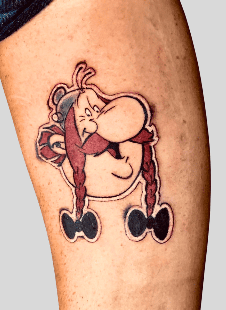 Obelix Tattoo Portrait