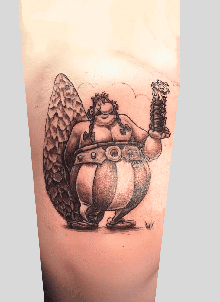 Obelix Tattoo Photo