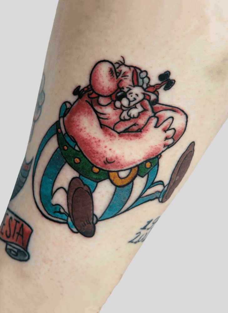 Obelix Tattoo Figure