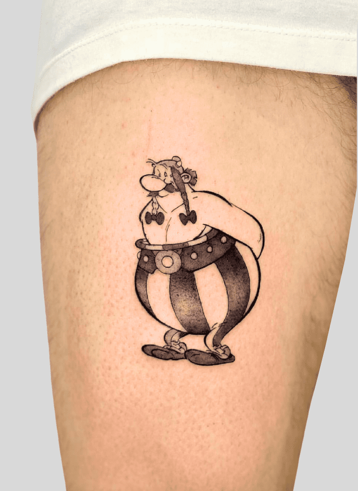 Obelix Tattoo Portrait