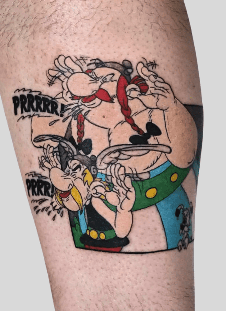 Obelix Tattoo Figure