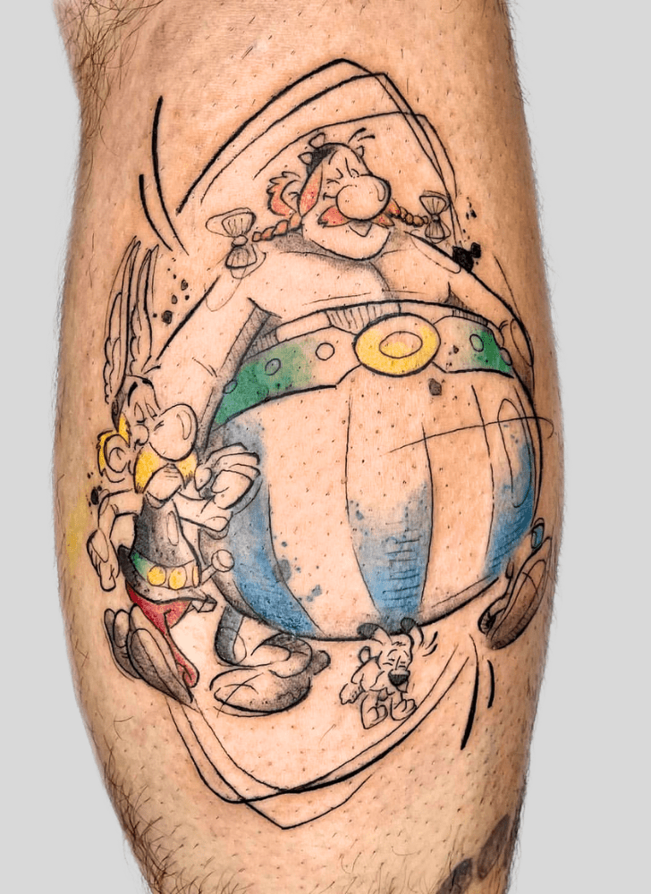 Obelix Tattoo Shot