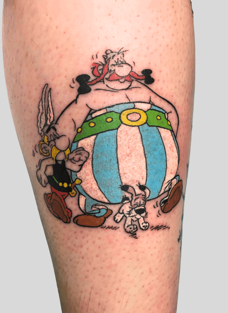 Obelix Tattoo Figure