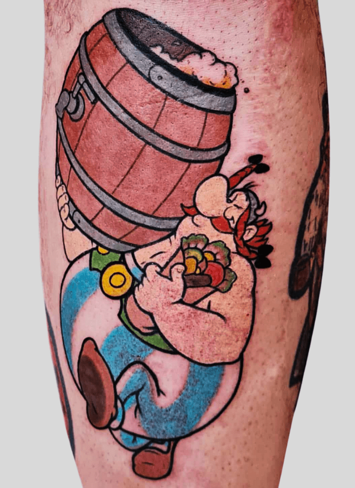 Obelix Tattoo Photograph