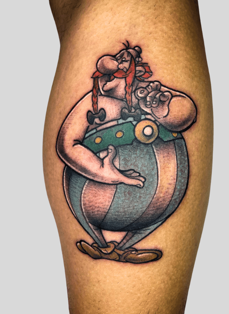 Obelix Tattoo Portrait