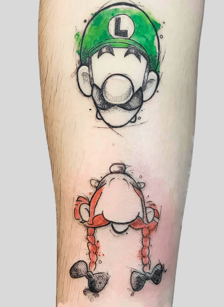 Obelix Tattoo Portrait