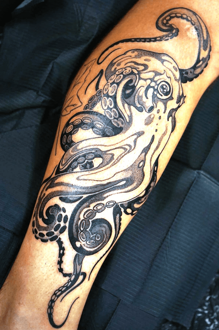 Octopus Tattoo Portrait