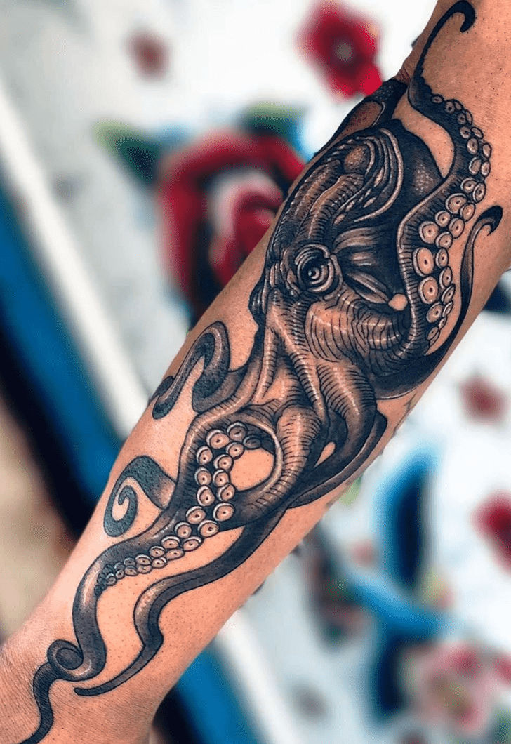 Octopus Tattoo Photo