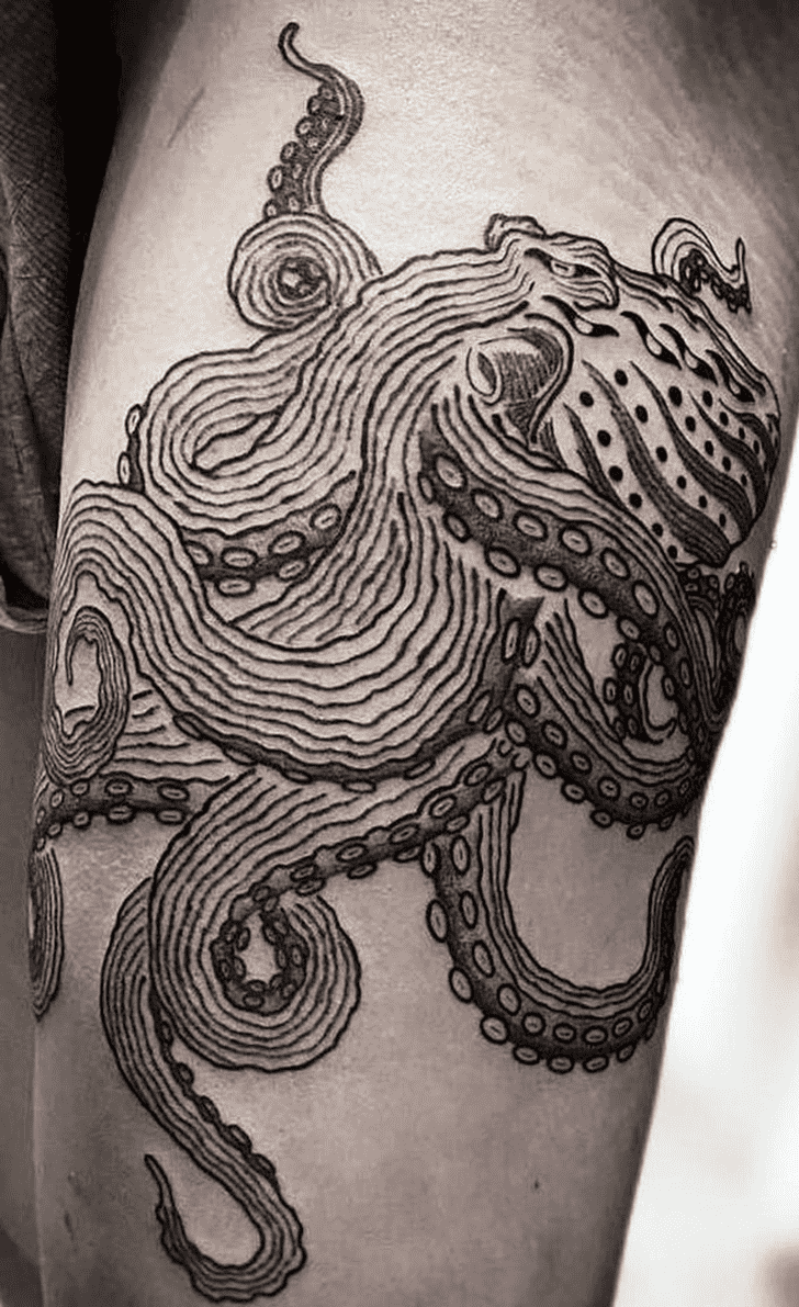 Octopus Tattoo Portrait