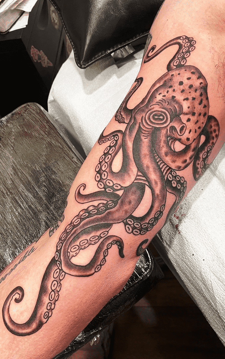 Octopus Tattoo Photograph