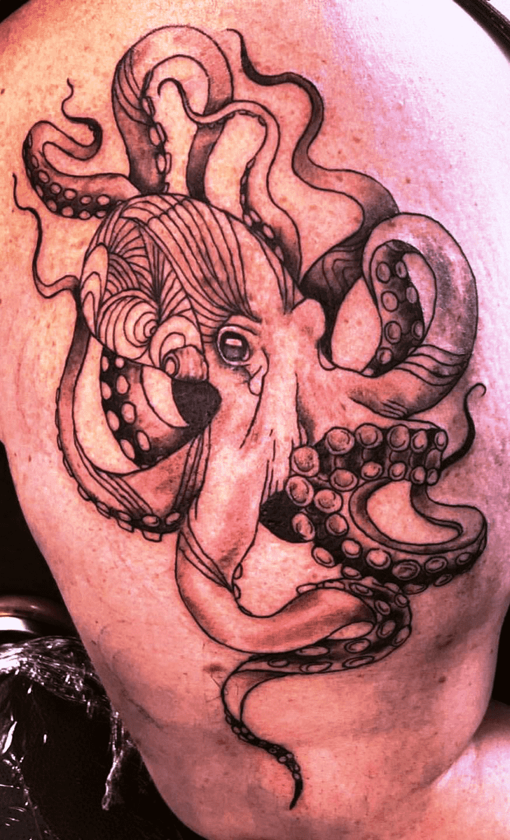 Octopus Tattoo Photograph