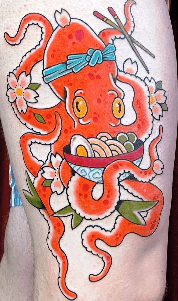 Octopus Tattoo Portrait