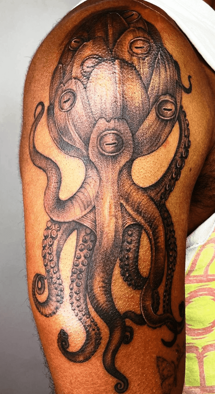 Octopus Tattoo Ink