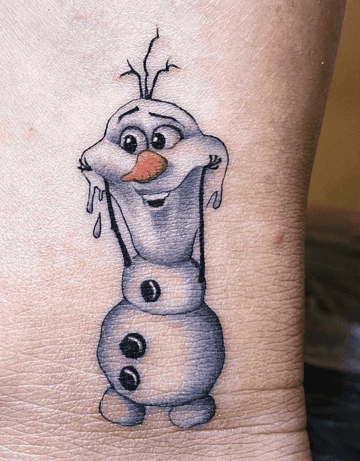 Olaf Tattoo Picture
