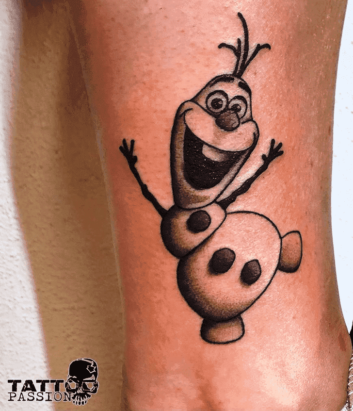 Olaf Tattoo Design Image