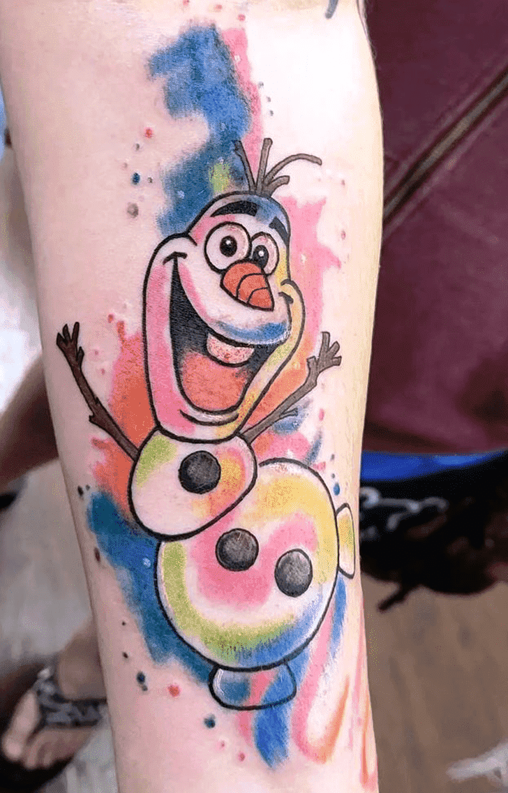 Olaf Tattoo Picture