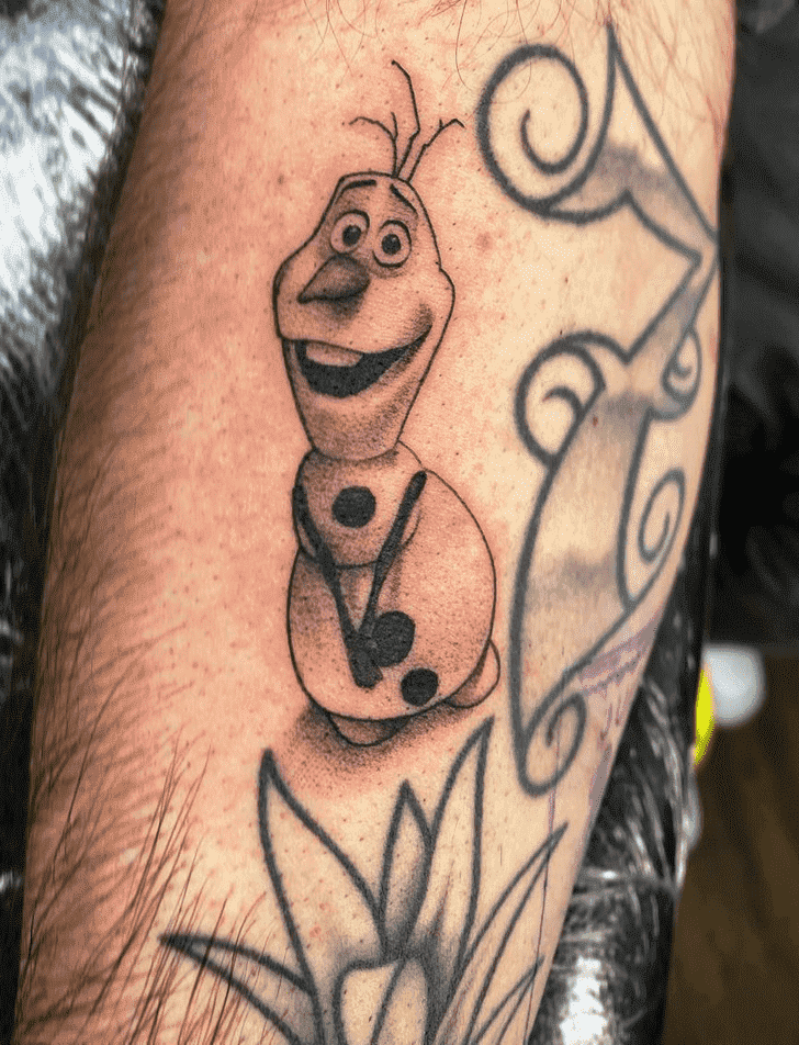 Olaf Tattoo Photo