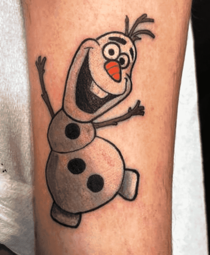 Olaf Tattoo Portrait