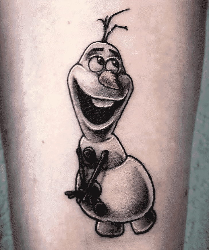 Olaf Tattoo Snapshot