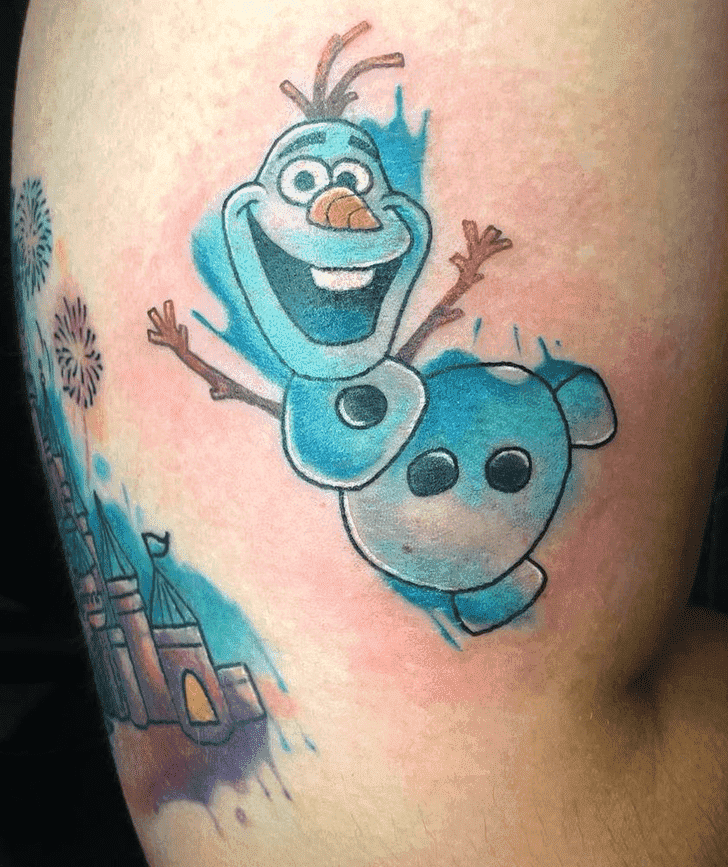 Olaf Tattoo Design Image