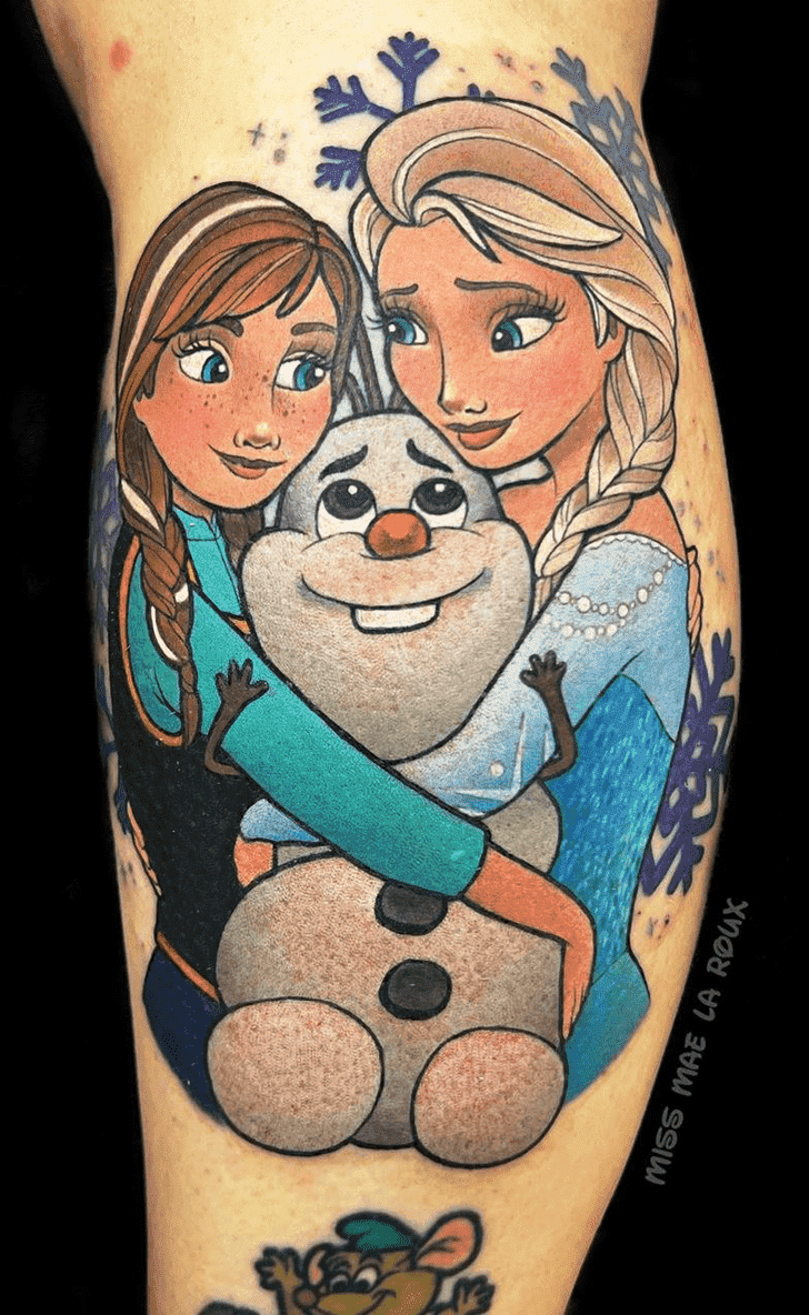 Olaf Tattoo Photo