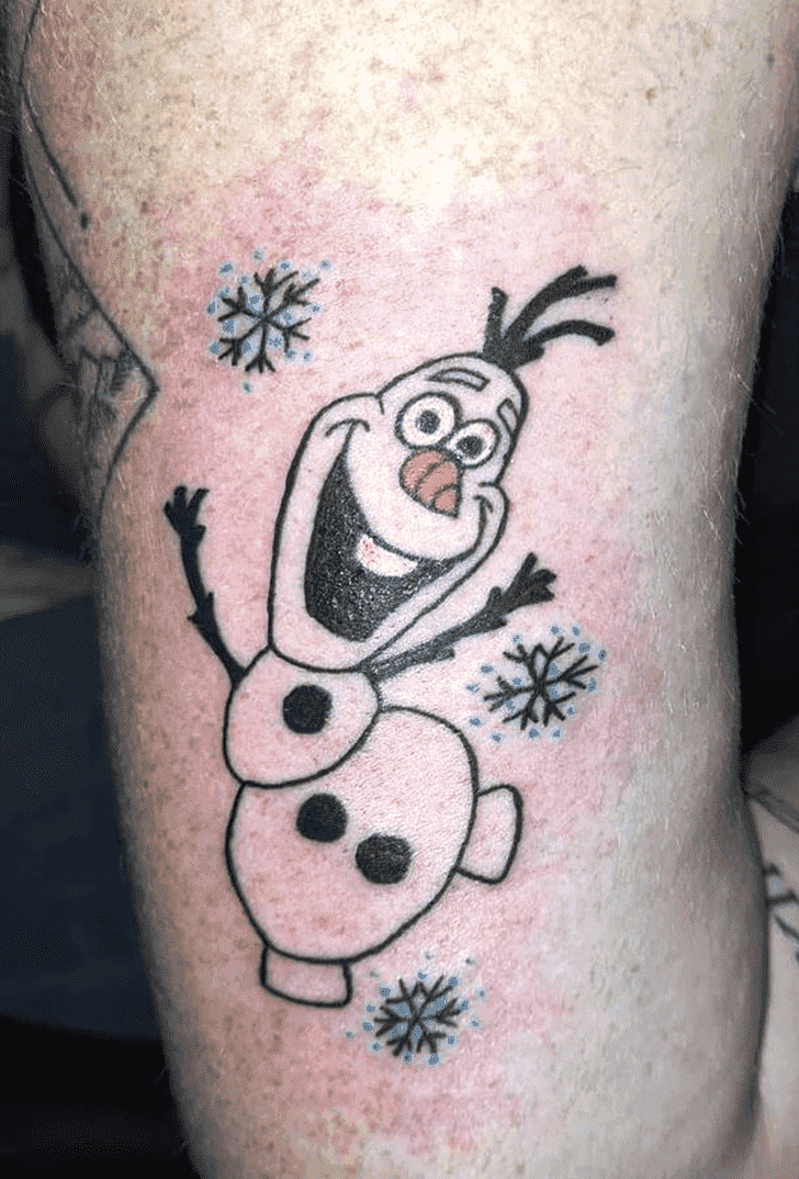 Olaf Tattoo Photograph