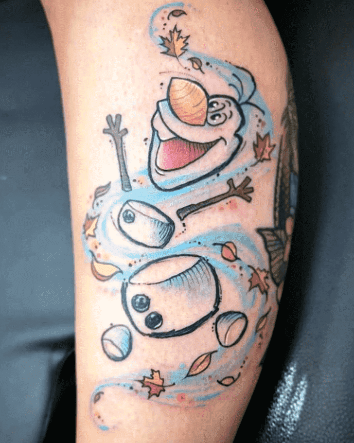 Olaf Tattoo Portrait