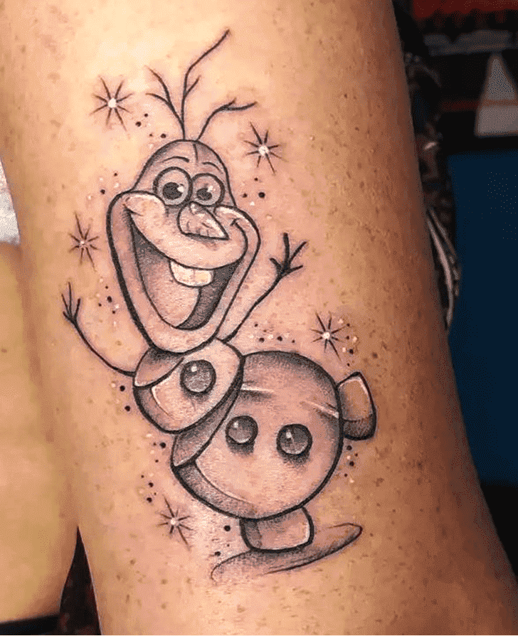 Olaf Tattoo Shot