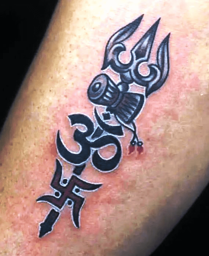 Om Tattoo Photo