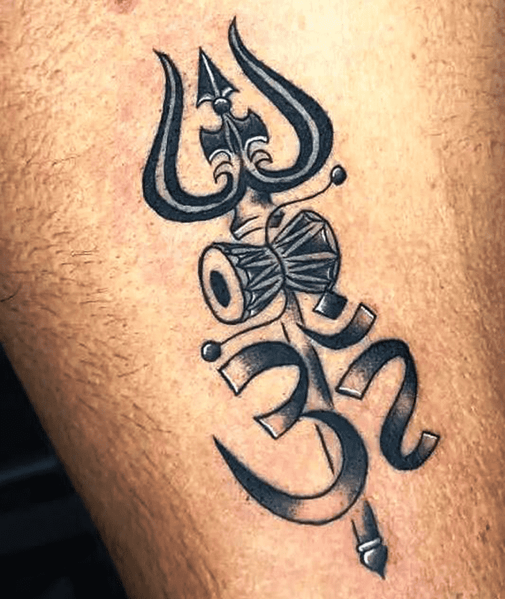 Om Tattoo Figure