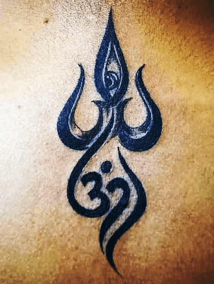 Om Tattoo Photo