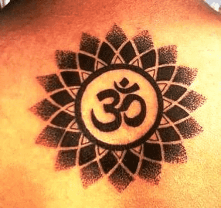 Om Tattoo Photograph