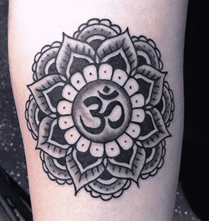 Om Tattoo Shot