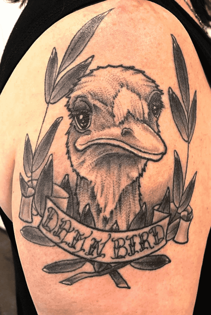 Ostrich Tattoo Design Image