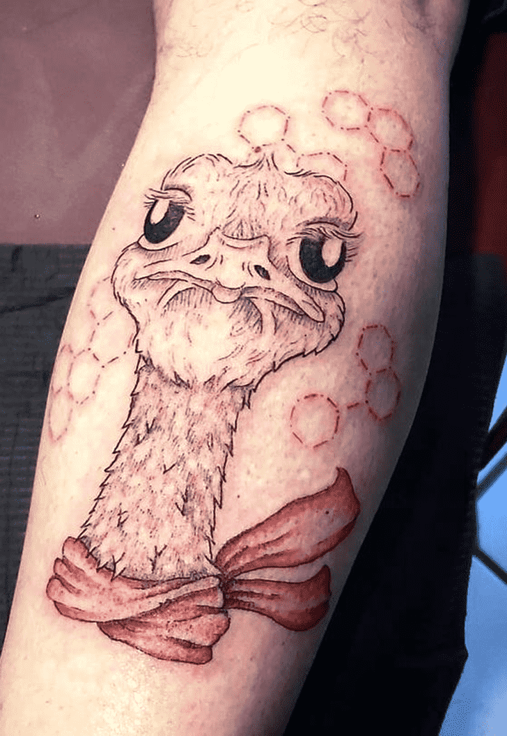 Ostrich Tattoo Picture