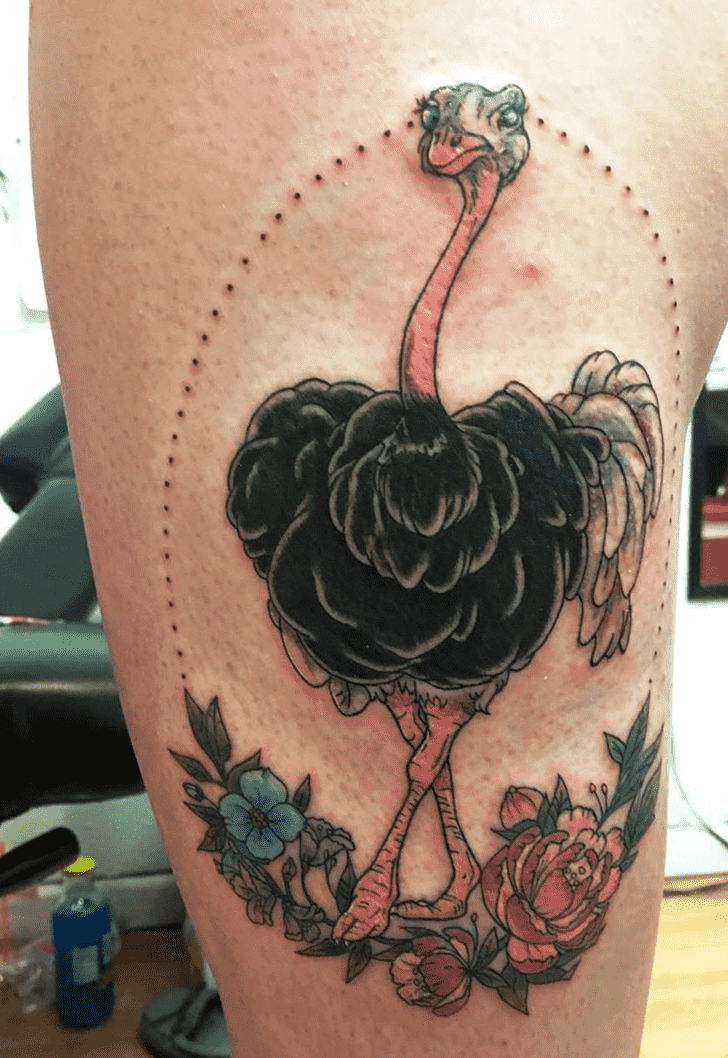 Ostrich Tattoo Snapshot