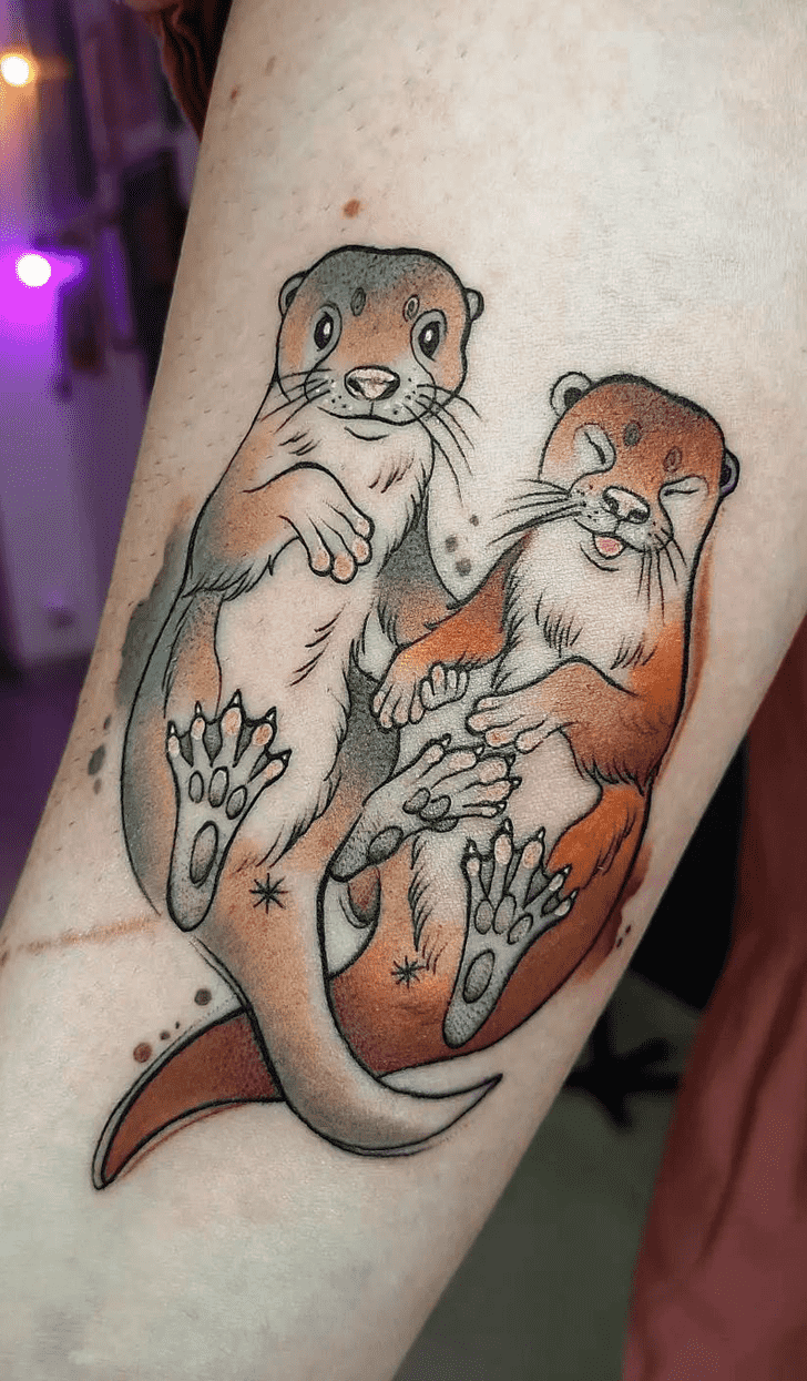 Otter Tattoo Ink