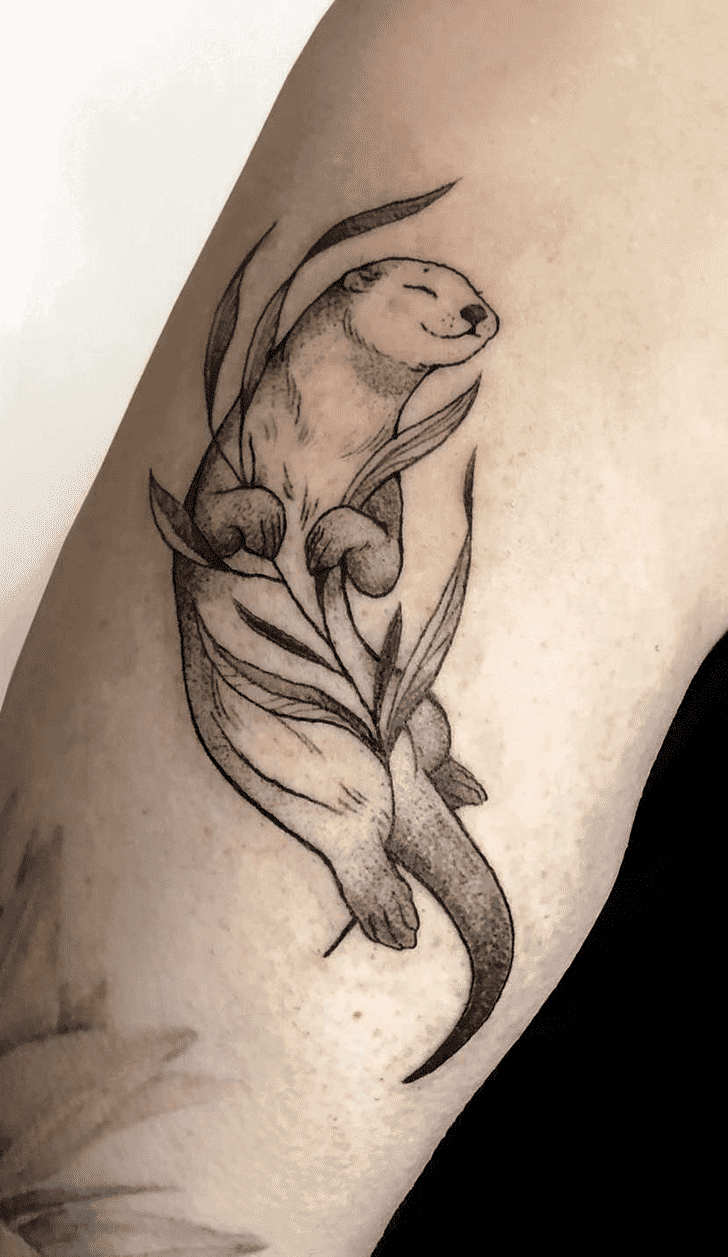 Otter Tattoo Shot