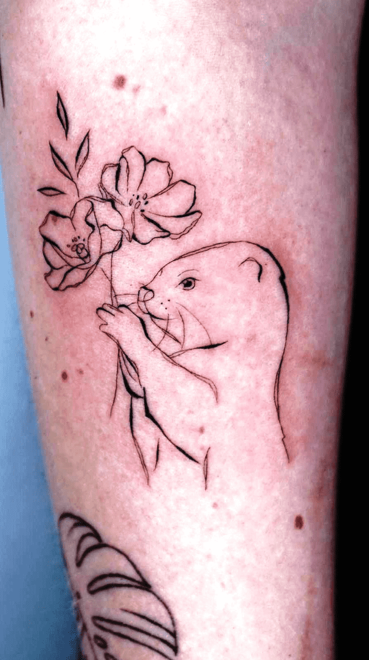 Otter Tattoo Photograph