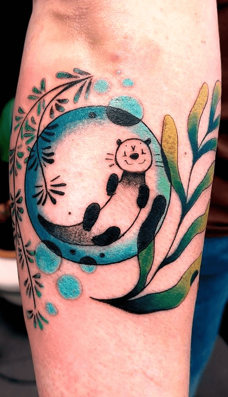 Otter Tattoo Photograph