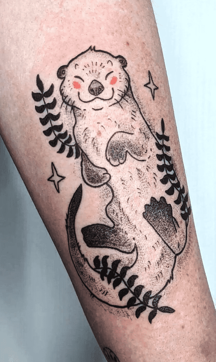 Otter Tattoo Photograph