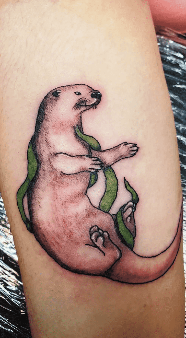 Otter Tattoo Figure