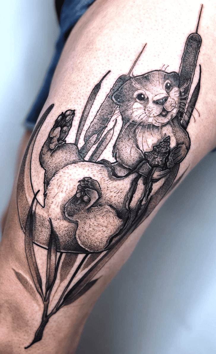 Otter Tattoo Photograph