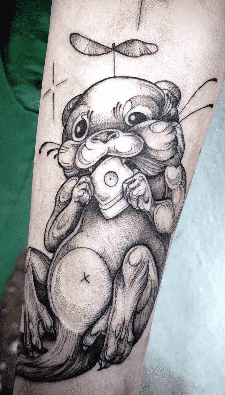 Otter Tattoo Ink