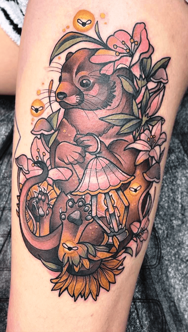 Otter Tattoo Shot